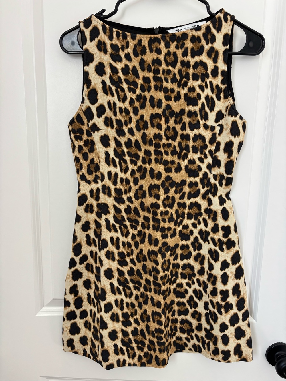 ZARA Leopard Print Mini Dress